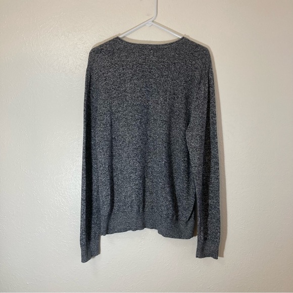 American Eagle Outfitters Womens Prep Fit Cotton Sweater M Pullover LS Gray - Picture 2 of 10